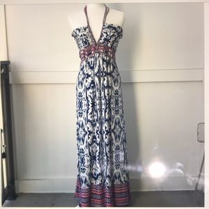 SAINT TROPEZ WEST Maxi Dress sz L